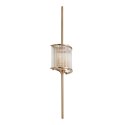 Lampa ścienna SERGIO-2 złota 90 cm