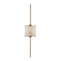 Lampa ścienna SERGIO-2 złota 90 cm
