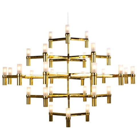 Lampa wisząca CANDLES-30 złota 120 cm Lampa wisząca CANDLES-30 złota 120 cm