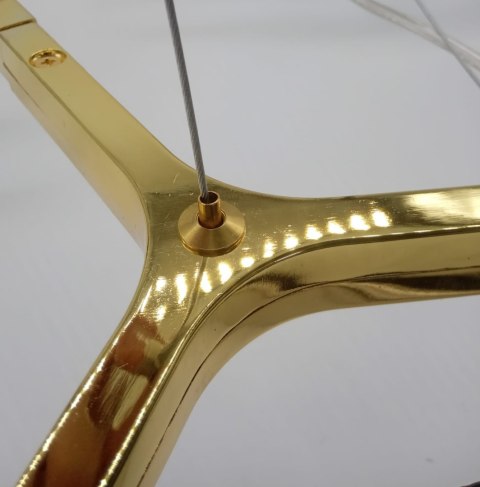 Lampa wisząca CANDLES-30 złota 120 cm Lampa wisząca CANDLES-30 złota 120 cm