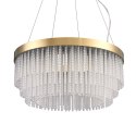 Lampa wisząca GLORIA LED kryształowa złota 60 cm
