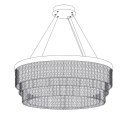 Lampa wisząca GLORIA LED kryształowa złota 60 cm