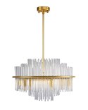 Lampa wisząca LUXORIA złota 50*35 cm