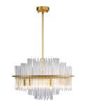 Lampa wisząca LUXORIA złota 50*35 cm