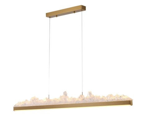 Lampa wisząca MONTANA LONG LED złota 125 cm Lampa wisząca MONTANA LONG LED złota 125 cm