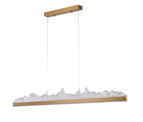 Lampa wisząca MONTANA LONG LED złota 125 cm Lampa wisząca MONTANA LONG LED złota 125 cm