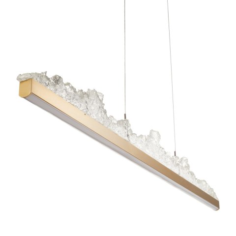 Lampa wisząca MONTANA LONG LED złota 125 cm Lampa wisząca MONTANA LONG LED złota 125 cm