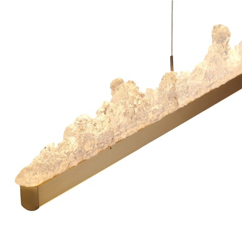 Lampa wisząca MONTANA LONG LED złota 125 cm Lampa wisząca MONTANA LONG LED złota 125 cm