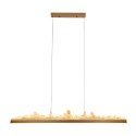 Lampa wisząca MONTANA LONG LED złota 125 cm