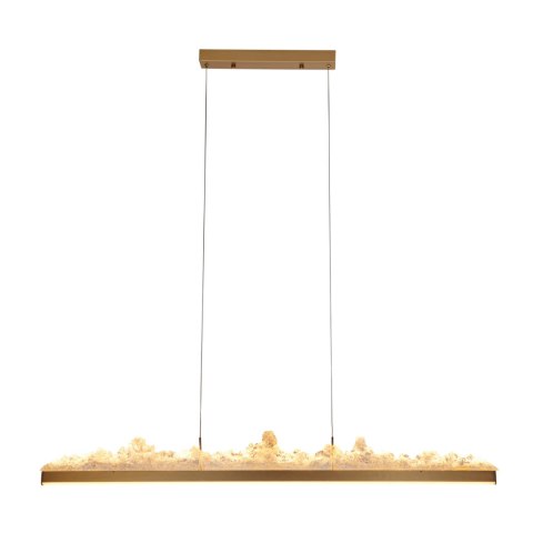 Lampa wisząca MONTANA LONG LED złota 125 cm Lampa wisząca MONTANA LONG LED złota 125 cm