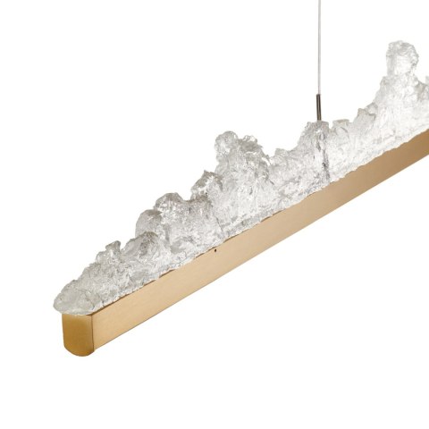 Lampa wisząca MONTANA LONG LED złota 125 cm Lampa wisząca MONTANA LONG LED złota 125 cm