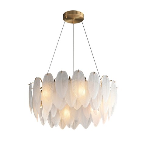 Lampa wisząca PIUMA biała 60 cm Lampa wisząca PIUMA biała 60 cm