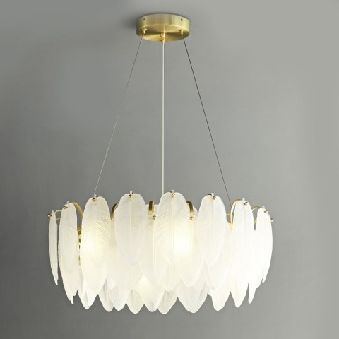 Lampa wisząca PIUMA biała 60 cm Lampa wisząca PIUMA biała 60 cm