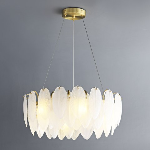 Lampa wisząca PIUMA biała 60 cm Lampa wisząca PIUMA biała 60 cm