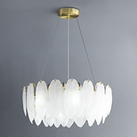 Lampa wisząca PIUMA biała 60 cm Lampa wisząca PIUMA biała 60 cm