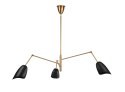 Lampa wisząca RAGNO czarna 150 cm