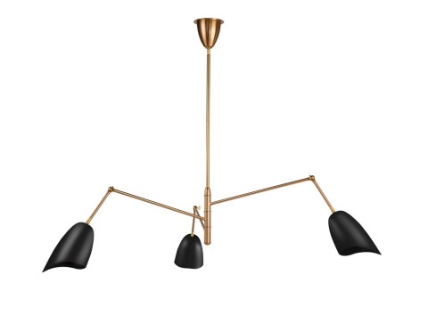 Lampa wisząca RAGNO czarna 150 cm Lampa wisząca RAGNO czarna 150 cm
