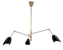 Lampa wisząca RAGNO czarna 150 cm