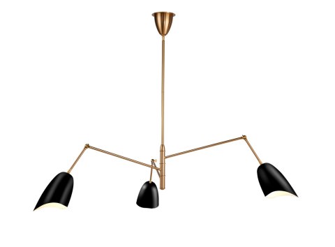 Lampa wisząca RAGNO czarna 150 cm Lampa wisząca RAGNO czarna 150 cm
