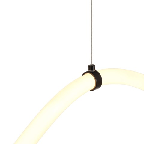 Lampa wisząca SNAKE LED wąż ledowy czarna 300 cm Lampa wisząca SNAKE LED wąż ledowy czarna 300 cm
