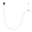 Lampa wisząca SNAKE LED wąż ledowy czarna 300 cm