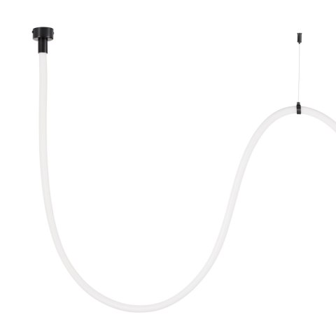 Lampa wisząca SNAKE LED wąż ledowy czarna 300 cm Lampa wisząca SNAKE LED wąż ledowy czarna 300 cm