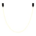 Lampa wisząca SNAKE LED wąż ledowy czarna 300 cm