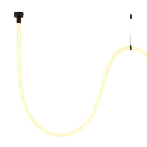 Lampa wisząca SNAKE LED wąż ledowy czarna 300 cm Lampa wisząca SNAKE LED wąż ledowy czarna 300 cm