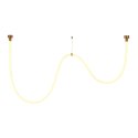 Lampa wisząca SNAKE LED wąż ledowy złota 300 cm Lampa wisząca SNAKE LED wąż ledowy złota 300 cm