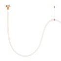 Lampa wisząca SNAKE LED wąż ledowy złota 300 cm Lampa wisząca SNAKE LED wąż ledowy złota 300 cm