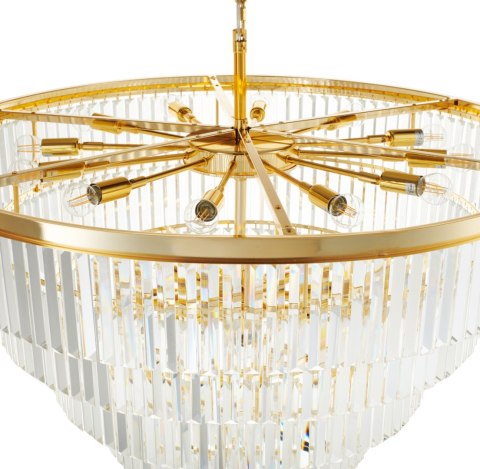 Lampa wisząca SPLENDORE złota 100 cm Lampa wisząca SPLENDORE złota 100 cm
