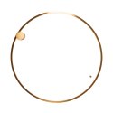 MAXLIGHT C0240 PLAFON QUEEN 80CM BRUSHED GOLD 20W 3000K
