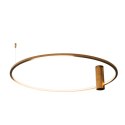 MAXLIGHT C0240 PLAFON QUEEN 80CM BRUSHED GOLD 20W 3000K