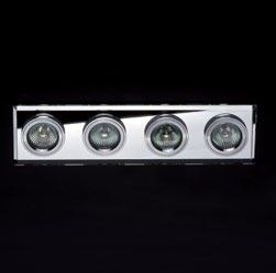 MAXLIGHT DK-04 OPRAWA HALOGENOWA WHITE 4 x GU5.3