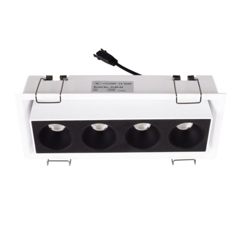 MAXLIGHT H180.04 OPRAWA WPUSTOWA MODULAR, DO SKOMPLETOWANIA Z MODUŁEM HM180 I TRAFO HT180 MAXLIGHT H180.04 OPRAWA WPUSTOWA MODULAR, DO SKOMPLETOWANIA Z MODUŁEM HM180 I TRAFO HT180