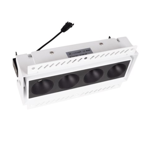 MAXLIGHT H180.08 OPRAWA WPUSTOWA MODULAR, DO SKOMPLETOWANIA Z MODUŁEM HM180 I TRAFO HT180 MAXLIGHT H180.08 OPRAWA WPUSTOWA MODULAR, DO SKOMPLETOWANIA Z MODUŁEM HM180 I TRAFO HT180
