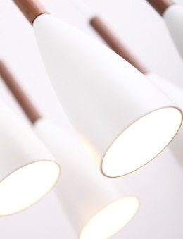MAXLIGHT P0147 LAMPA WISZĄCA SOFT 5 BIAŁA