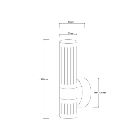 Kinkiet Ambiente chrom LED CCT Kinkiet Ambiente chrom LED CCT
