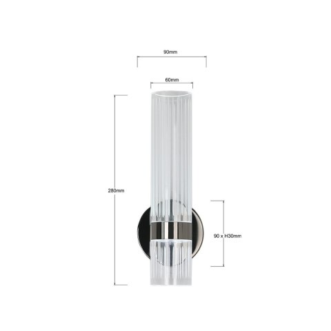 Kinkiet Ambiente grafitowy LED CCT Kinkiet Ambiente grafitowy LED CCT