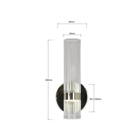 Kinkiet Ambiente złoty LED CCT Kinkiet Ambiente złoty LED CCT