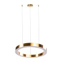 Lampa wisząca CIRCLE 60+60 LED mosiądz na 1 podsufitce