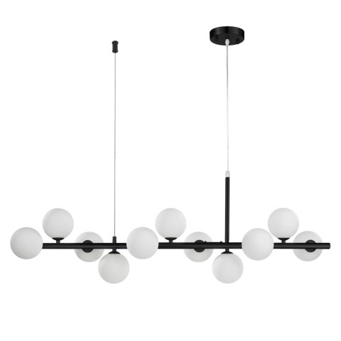 Lampa wisząca MINI MOON czarna 100 cm Lampa wisząca MINI MOON czarna 100 cm