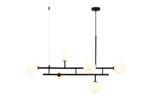 Lampa wisząca MODERNO DUO czarna 100 cm Lampa wisząca MODERNO DUO czarna 100 cm