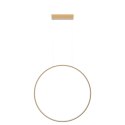Lampa wisząca Mirror S złota IP44 LED CCT