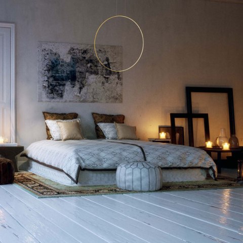 Lampa wisząca Mirror S złota IP44 LED CCT Lampa wisząca Mirror S złota IP44 LED CCT