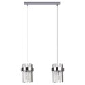 Lampa wisząca Vetro chrom 2xE14