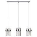 Lampa wisząca Vetro chrom 3xE14