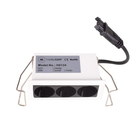 MAXLIGHT H0134 OPRAWA WPUSTOWA X-LINE, DO SKOMPLETOWANIA Z TRAFO HT0134