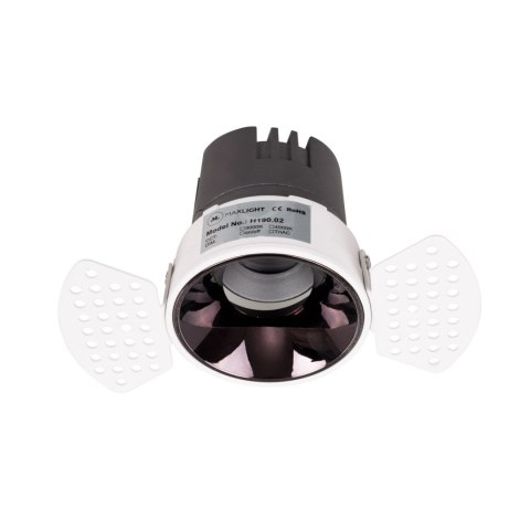 MAXLIGHT H190.02 OPRAWA WPUSTOWA SPILIO, DO SKOMPLETOWANIA Z MODUŁEM HM190 I TRAFO HT190