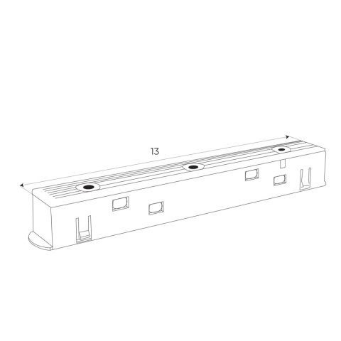 MAXLIGHT NA0006. Zasilacz doszynowy 100W - MICRO11 czarny MAXLIGHT NA0006. Zasilacz doszynowy 100W - MICRO11 czarny